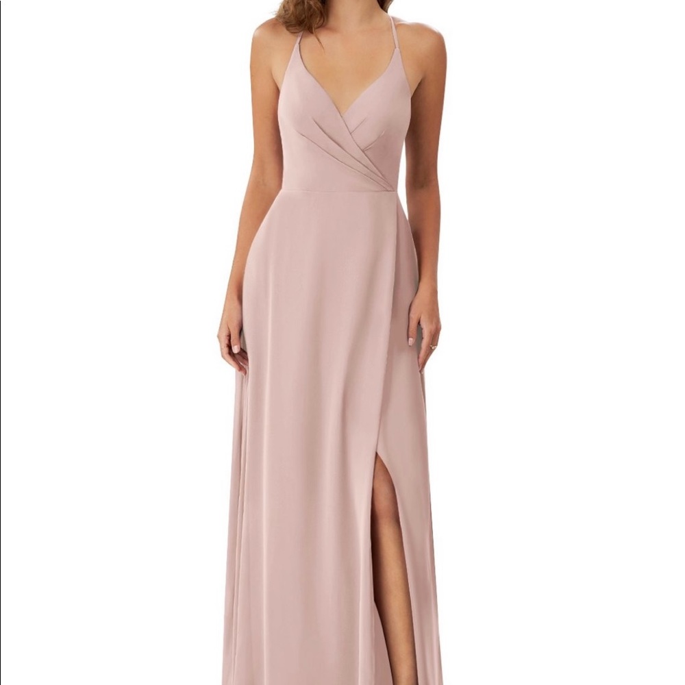 Azazie Davis dress - Dusty Rose color